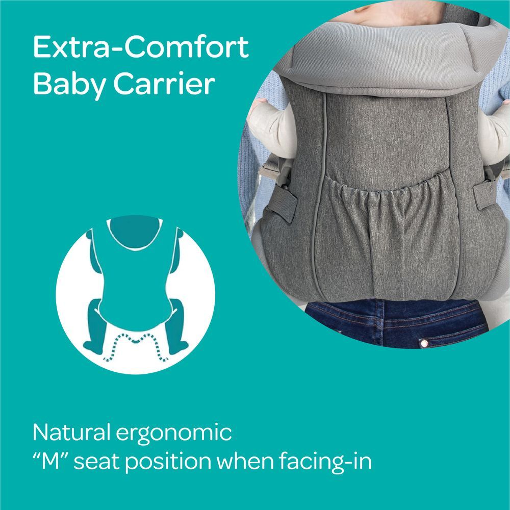 Moon - KaryGo 2-in-1 Baby Carrier - Grey