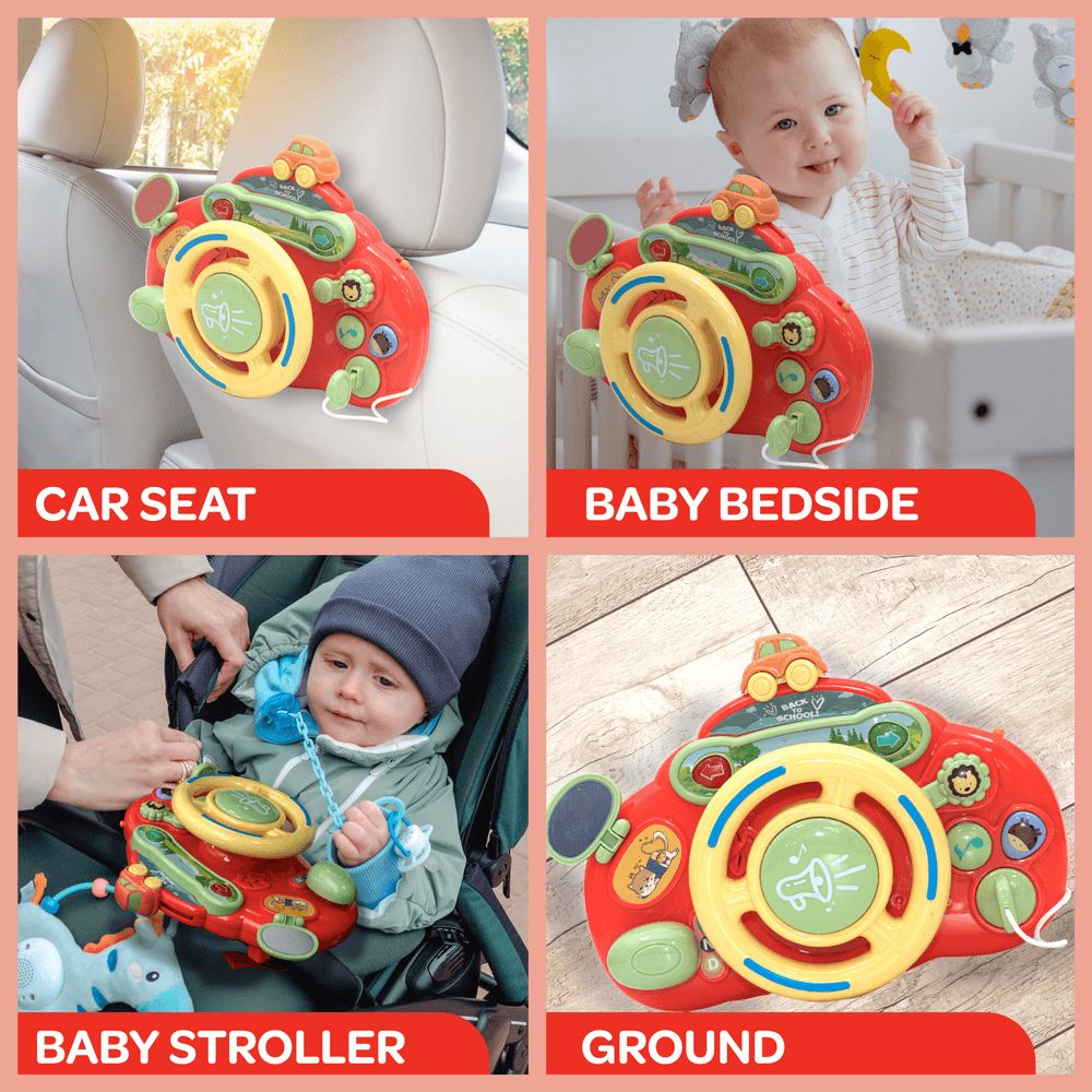 Moon - Toddler Steering Wheel Toy