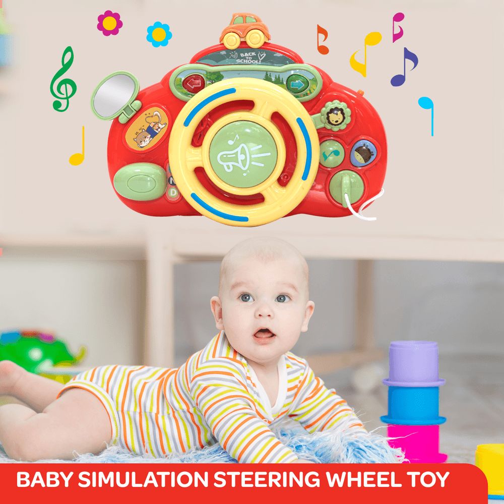 Moon - Toddler Steering Wheel Toy