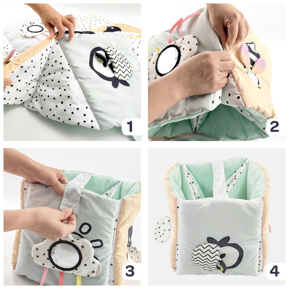 Moon - Quirky 2-in-1 Convertible Playmat And Storage Bag