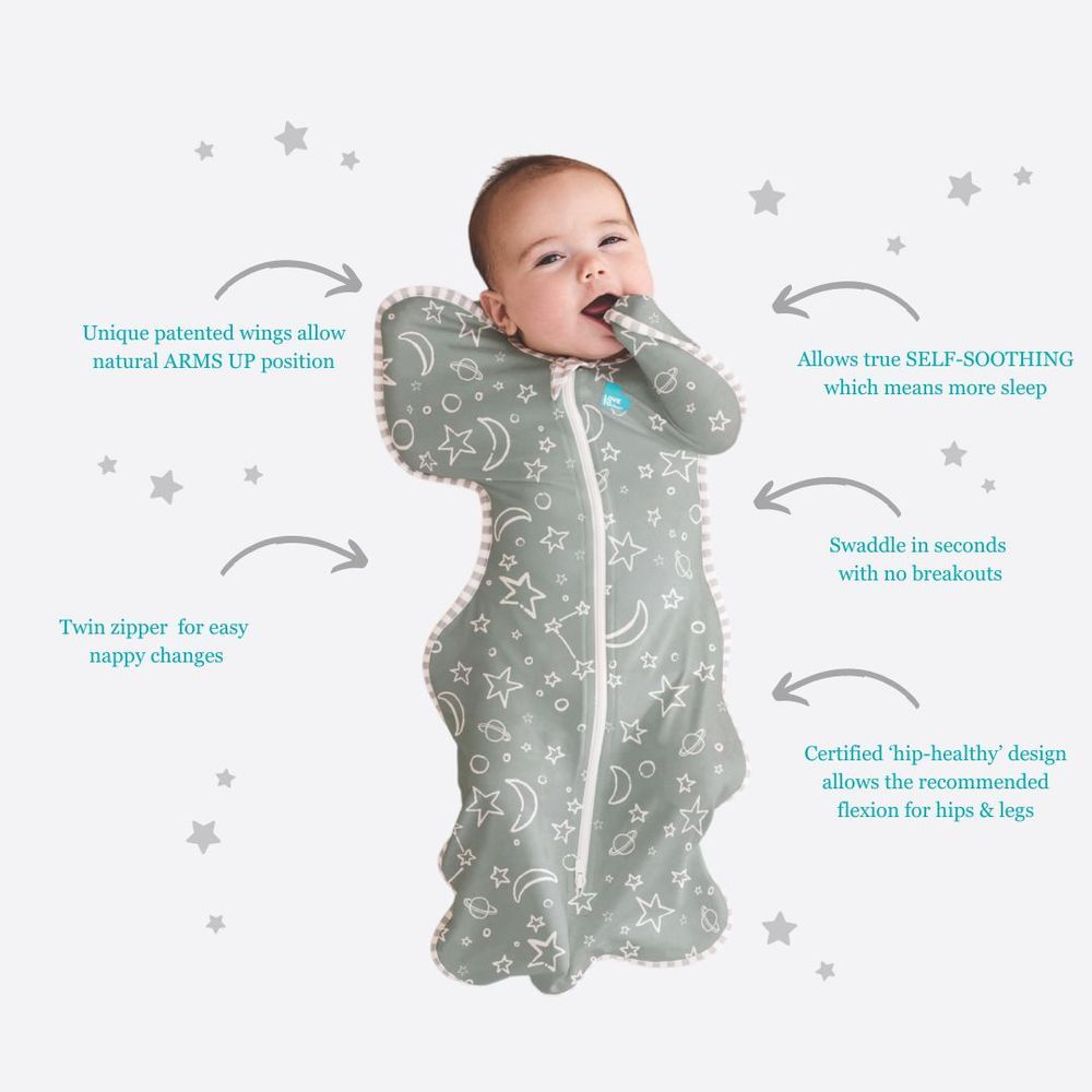 Love To Dream - Swaddle UP Bamboo Original - Stars & Moon