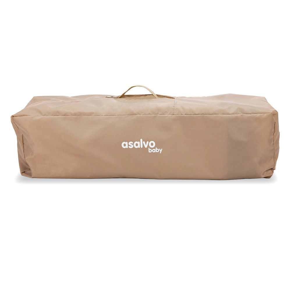 Asalvo - Complete Amsterdam Travel Cot - Brown