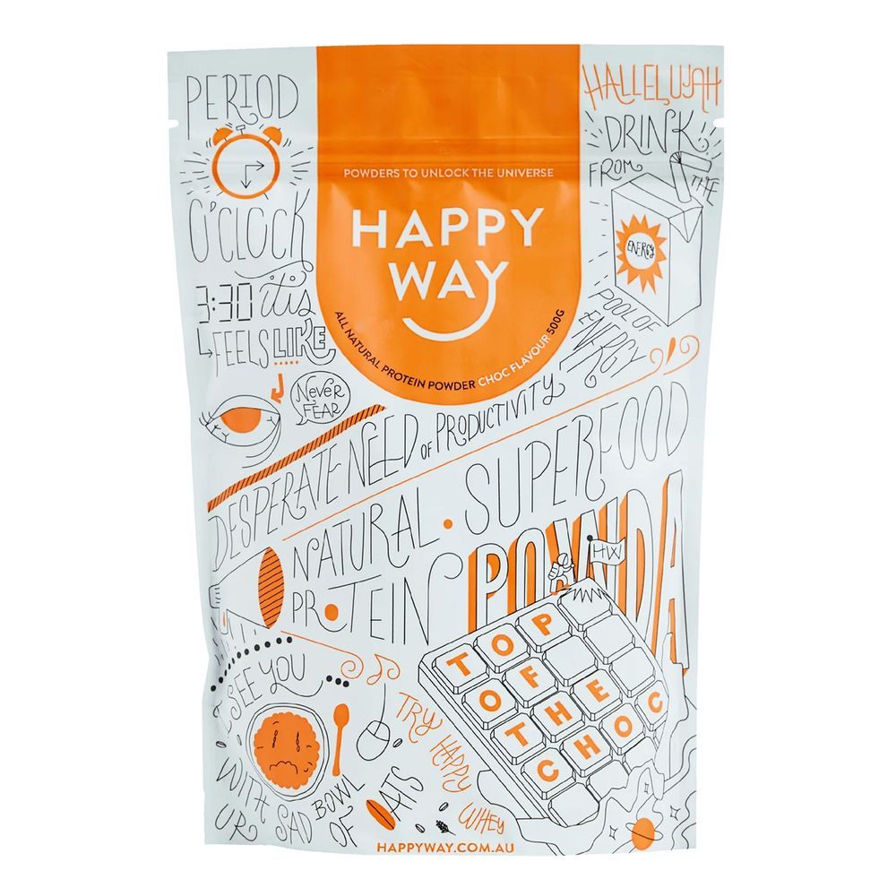 Happy Way - Whey Chocolate Protein Powder - 500g