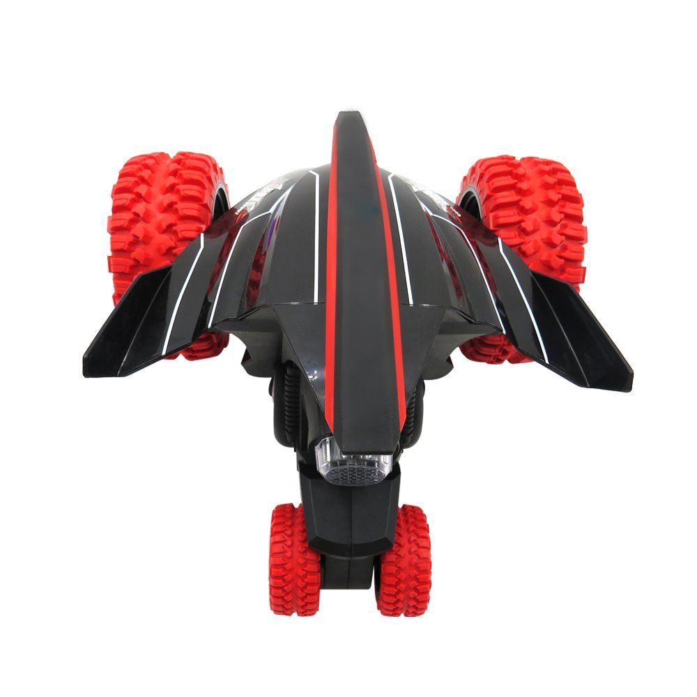 Factual Toys - Monster Rock Defender RC Stunt Car Manta Ray - Red