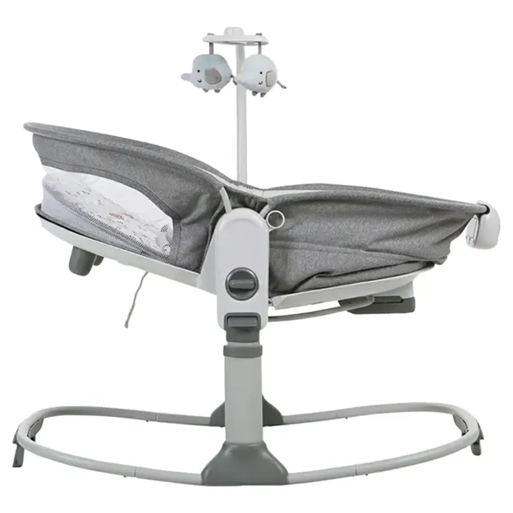 Mastela - 6-in-1 Baby Bassinet & Rocker - Grey