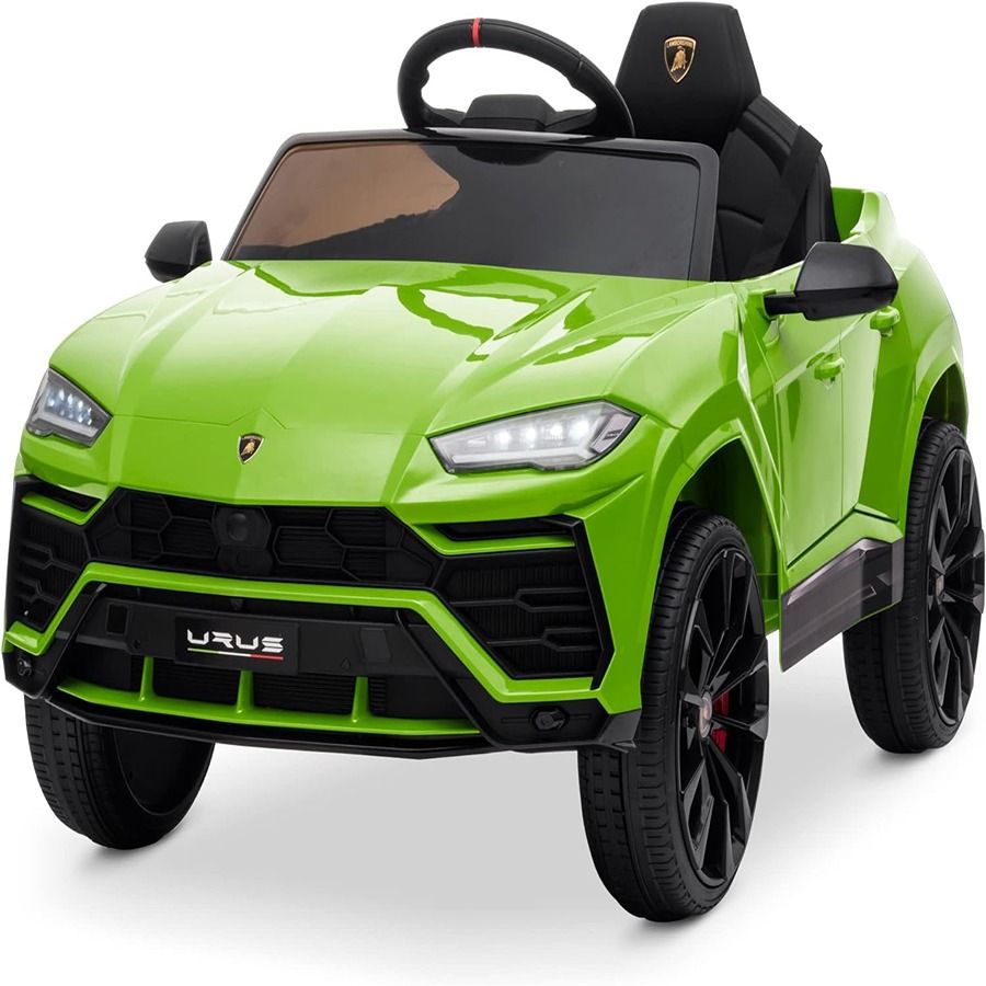 Factual Toys - Officially Licensed Lamborghini Urus Kids Electric Ride On Car 12V - Green