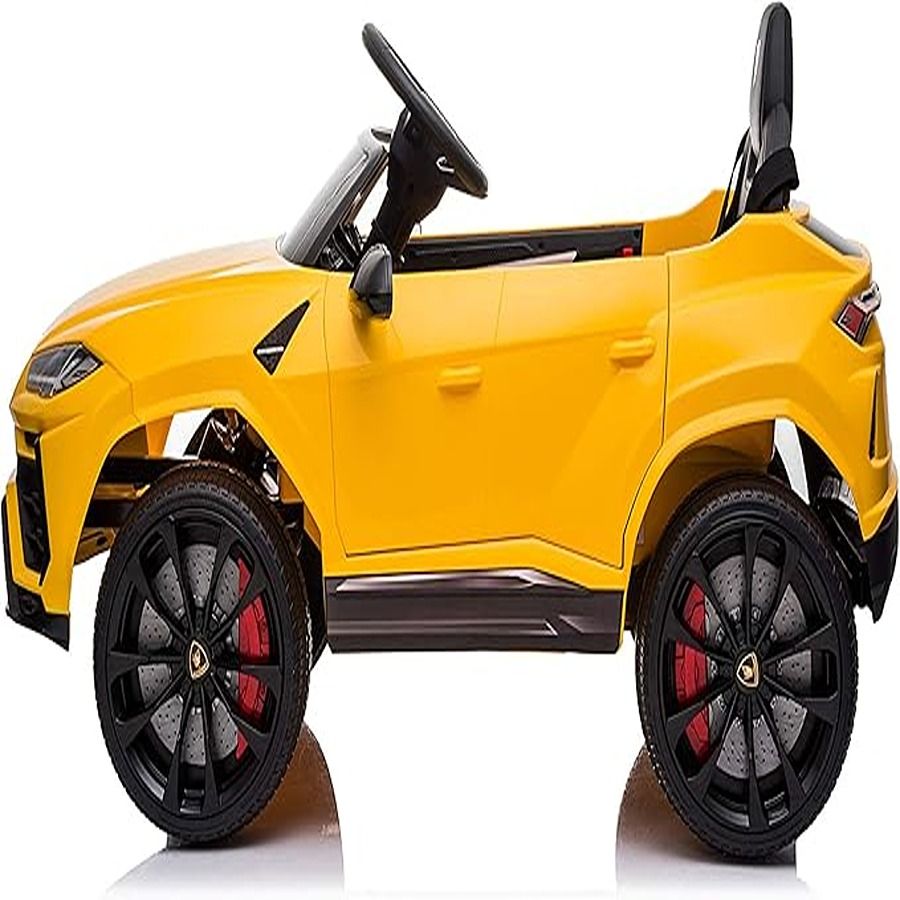 Factual Toys - Officially Licensed Lamborghini Urus Kids Electric Ride On Car 12V - Yellow