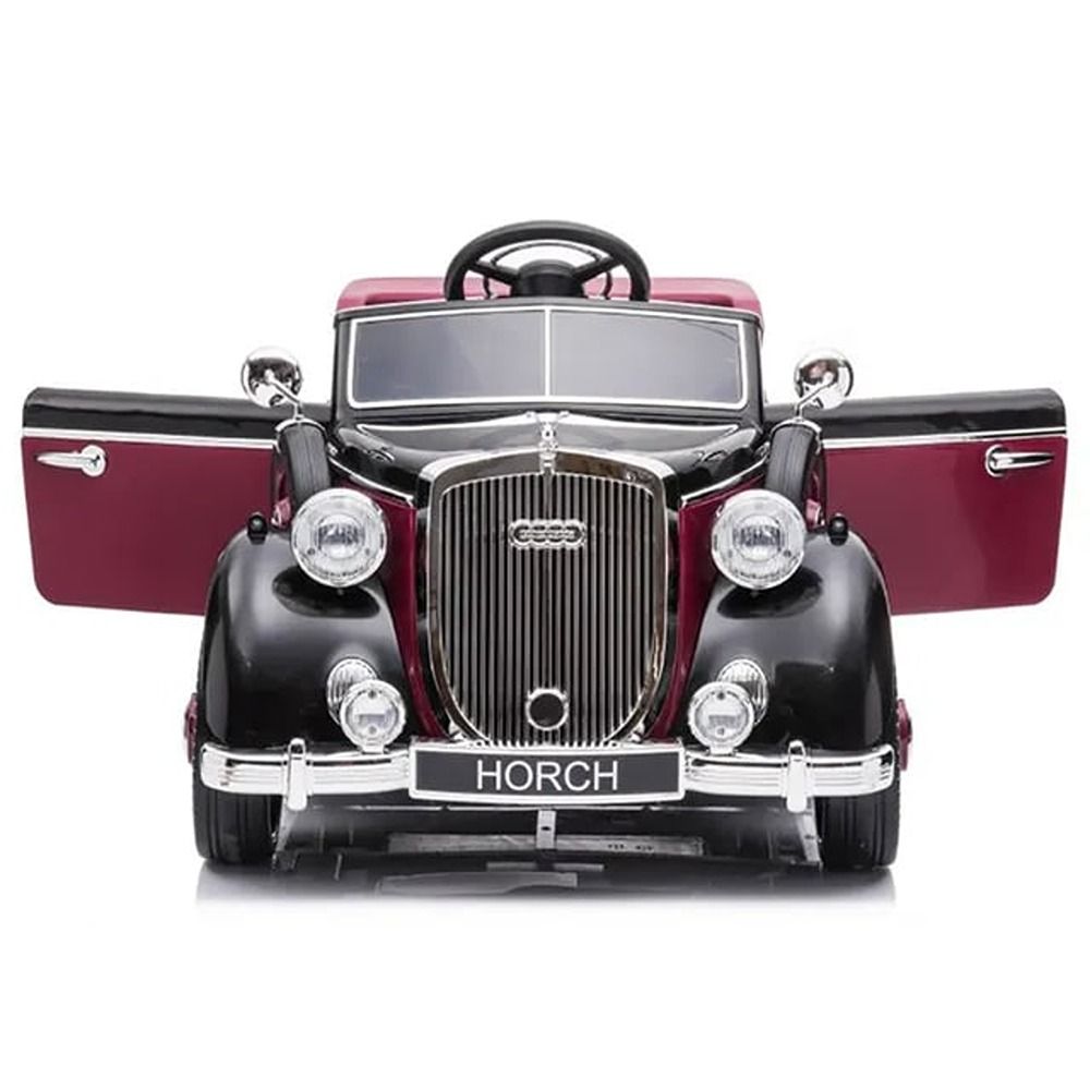 Factual Toys - Audi Retro Horch 930V Vintage Ride-On Car - Red