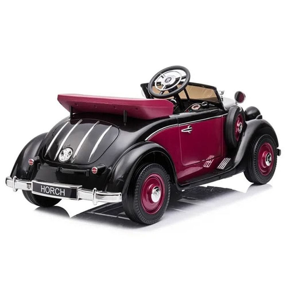 Factual Toys - Audi Retro Horch 930V Vintage Ride-On Car - Red