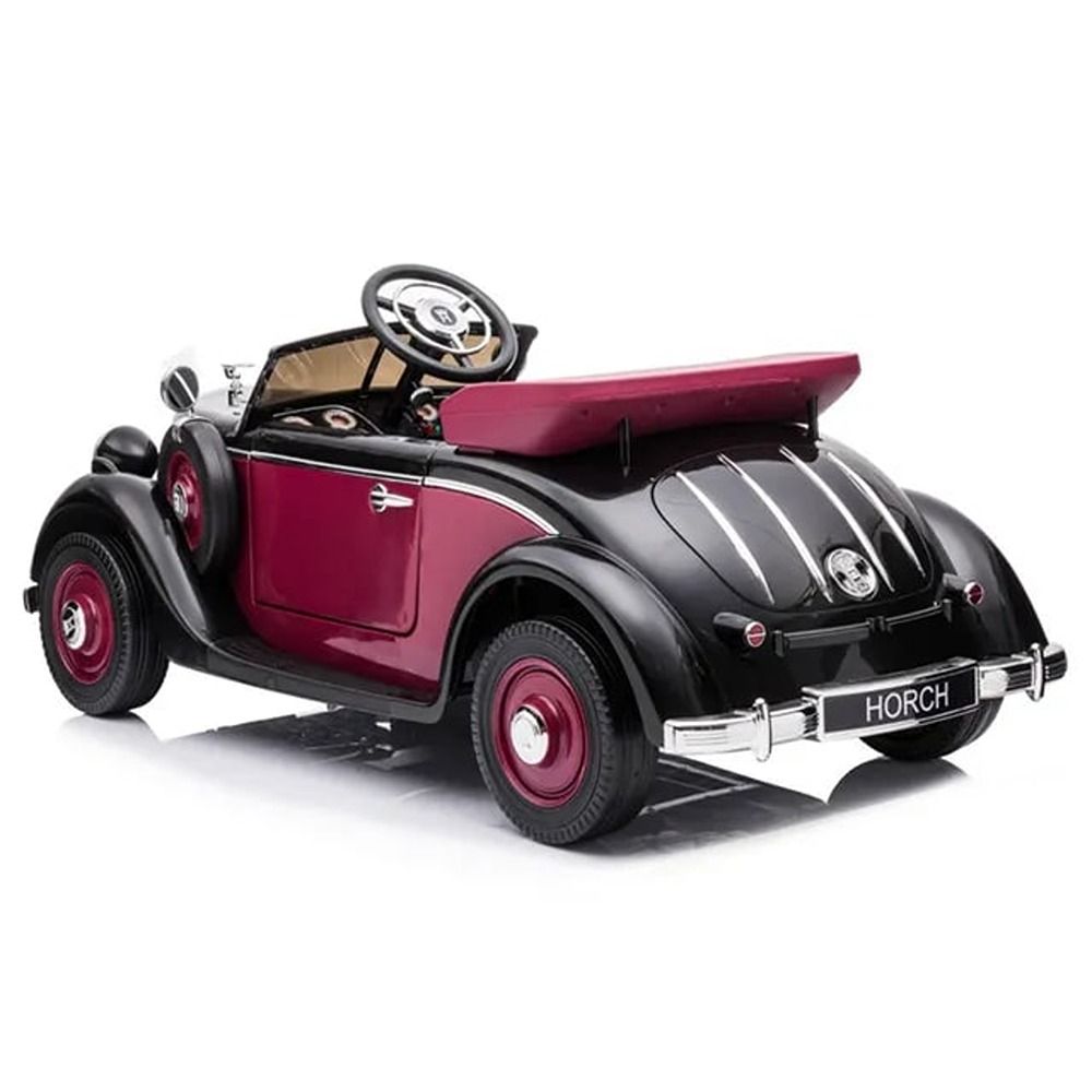 Factual Toys - Audi Retro Horch 930V Vintage Ride-On Car - Red