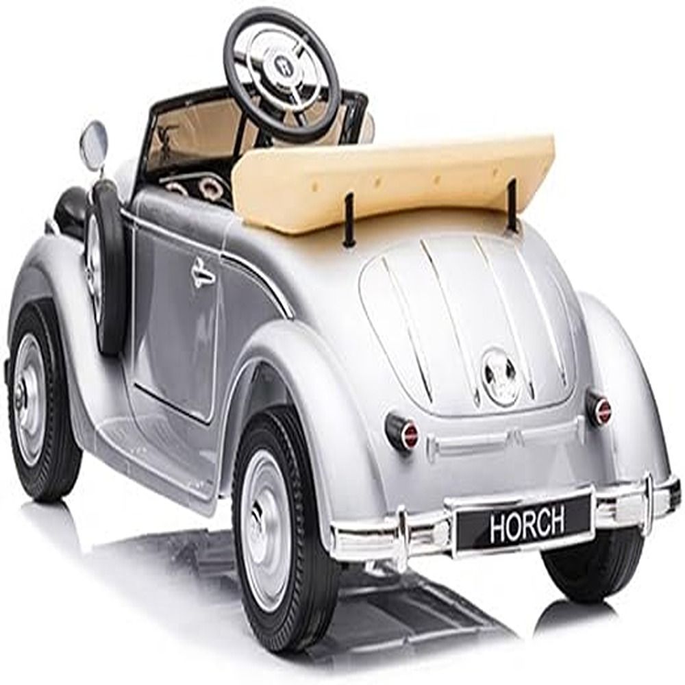 Factual Toys - Audi Retro Horch 930V Vintage Ride-On Car - Silver