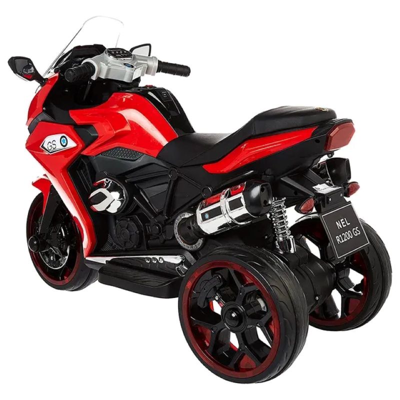 Factual Toys - Kids' Power Ride-On Motorbike 12V - Red