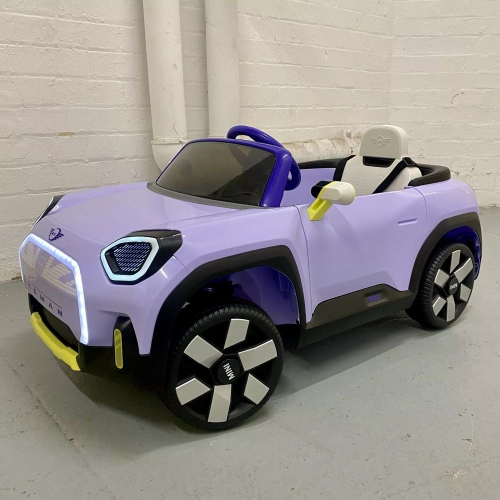 Factual Toys - Mini Aceman Kids Ride-On Car 12V - Purple