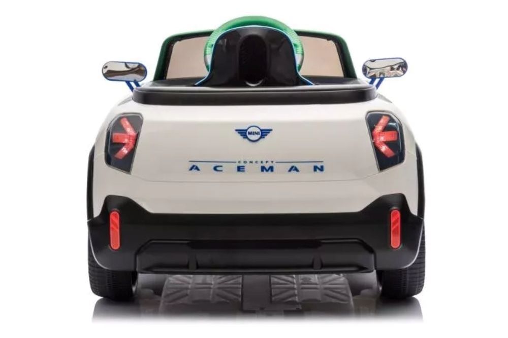 Factual Toys - Mini Aceman Kids Ride-On Car 12V - White