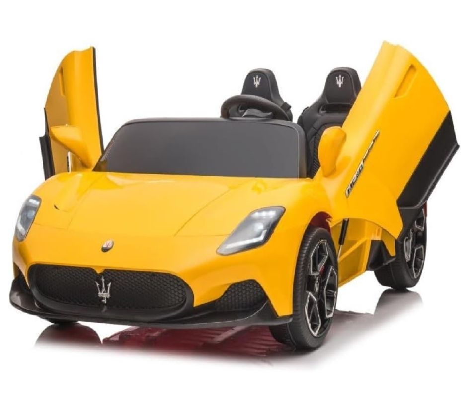 Factual Toys - Maserati MC20 2-Seater Powered Ride-On Car 24V - Yellow