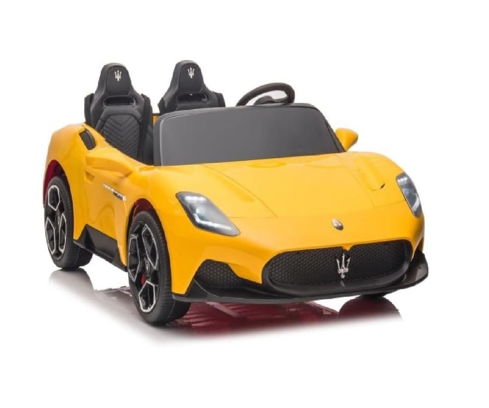 Factual Toys - Maserati MC20 2-Seater Powered Ride-On Car 24V - Yellow