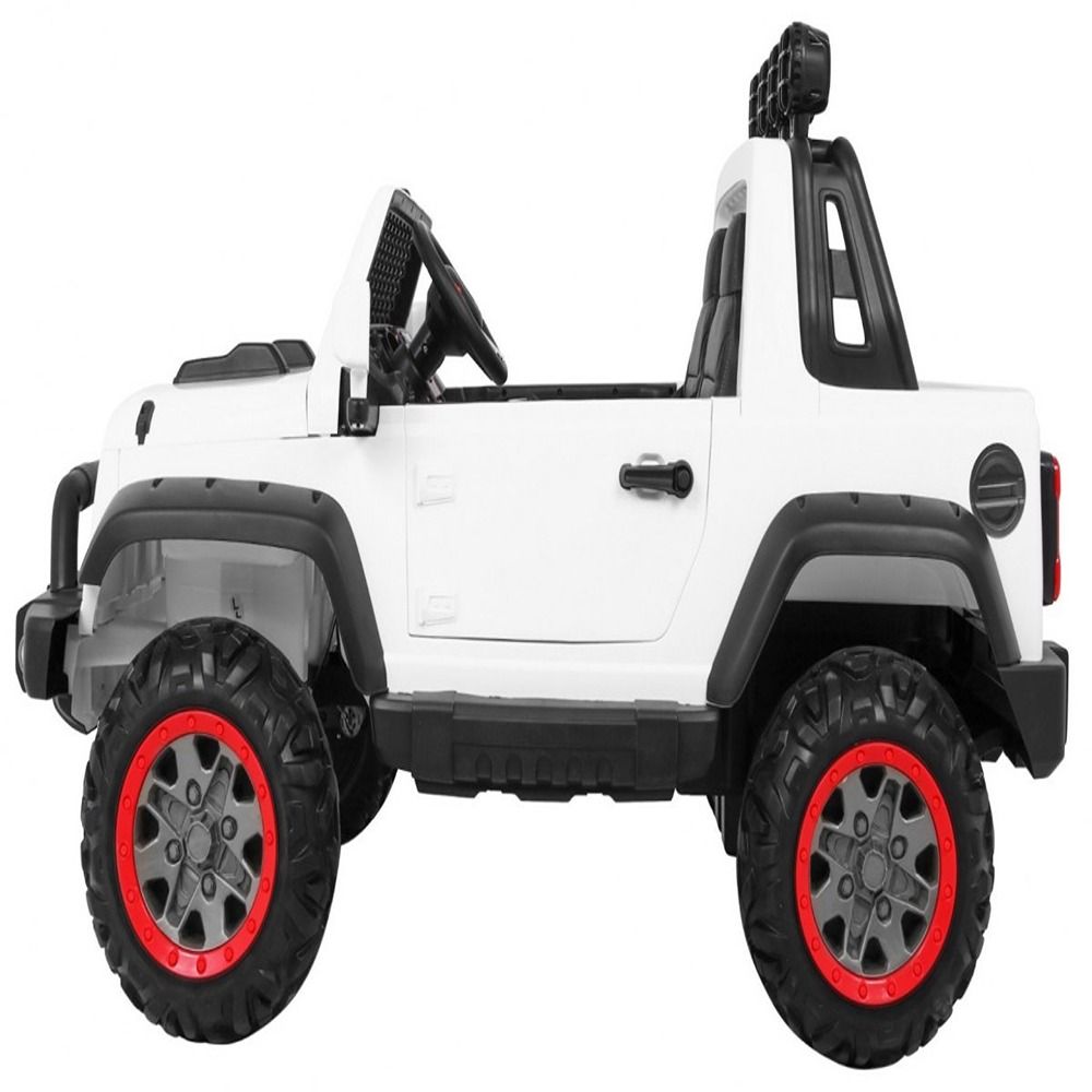 Factual Toys - Kids Electric Ride-On Jeep With Remote Control 12V - White