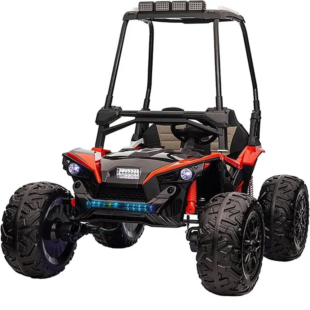 Factual Toys - Kids Battery Operated Ride-On UTV Buggy - Red - 24 V