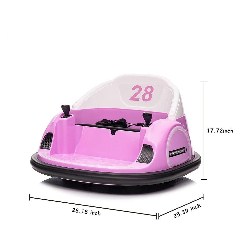 Factual Toys - Robot Power Riding Car With Remote Control 12V - Pink