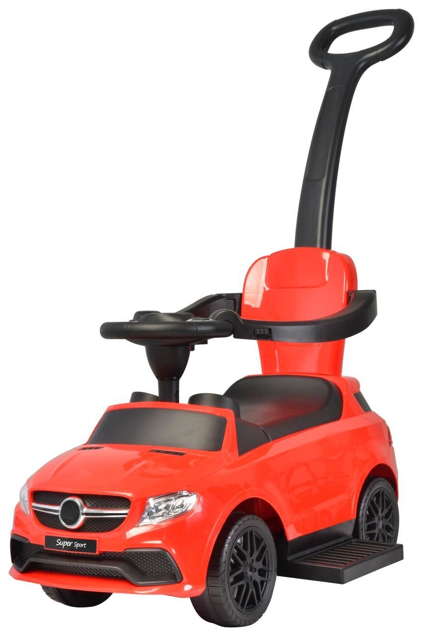 Factual Toys - 3-in-1 Super Sport Ride-On Push Car - Red