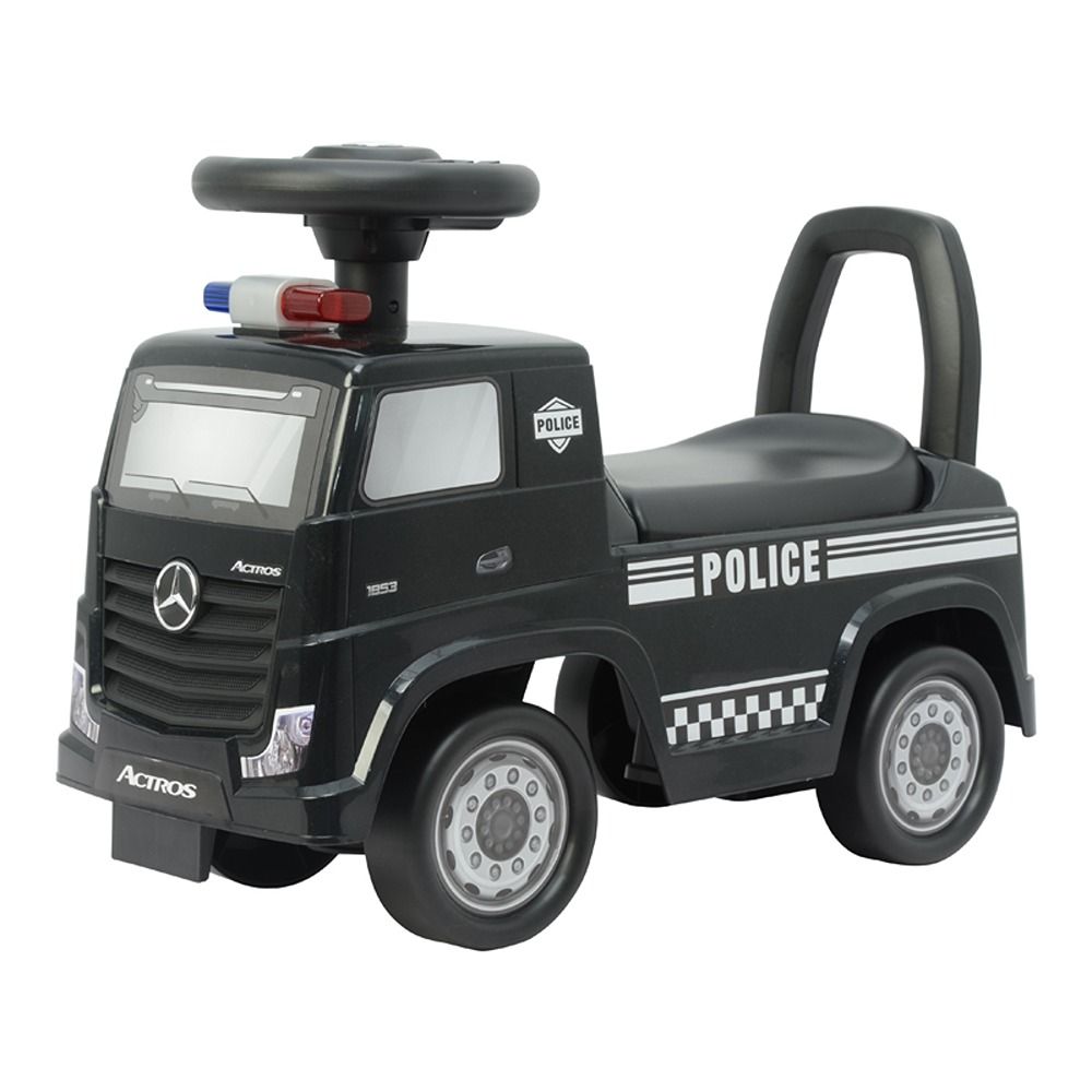 Factual Toys - Mercedes Benz Actros Ride-On Push Car - Black