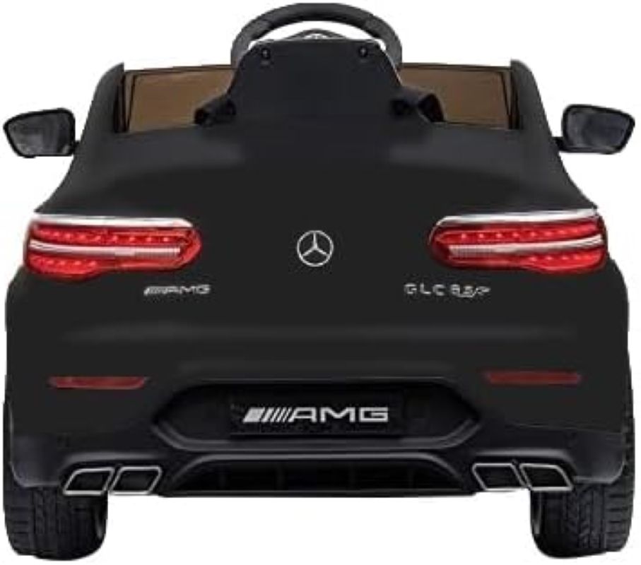 Factual Toys - Mercedes Amg Glc 63S Kids Ride-On Car - 12V - Matt Black