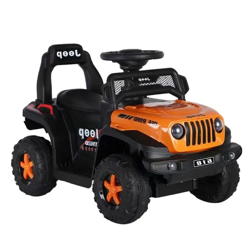 Factual Toys - 3-In-1 Ride-On Artic Mini Jeep 6V - Orange