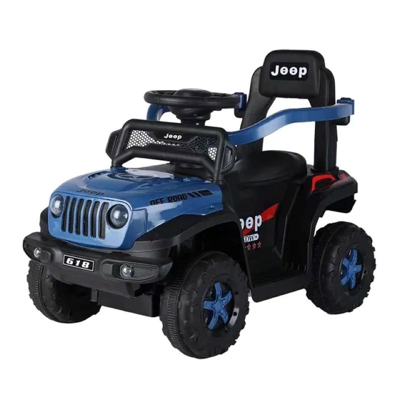 Factual Toys - 3-In-1 Kids Ride-On Artic Mini Jeep 6V - Blue