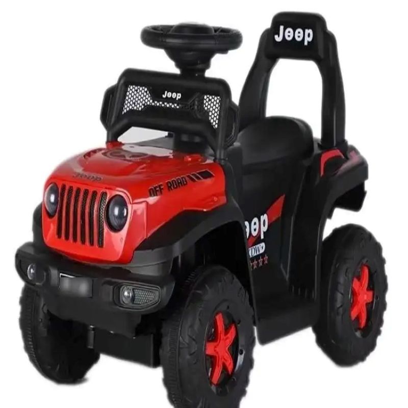 Factual Toys - 3-In-1 Kids Ride-On Artic Mini Jeep 6V - Red