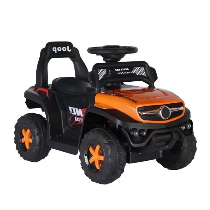 Factual Toys - 3-In-1 Kids Ride-on Artic Mini Jeep 6V - Orange