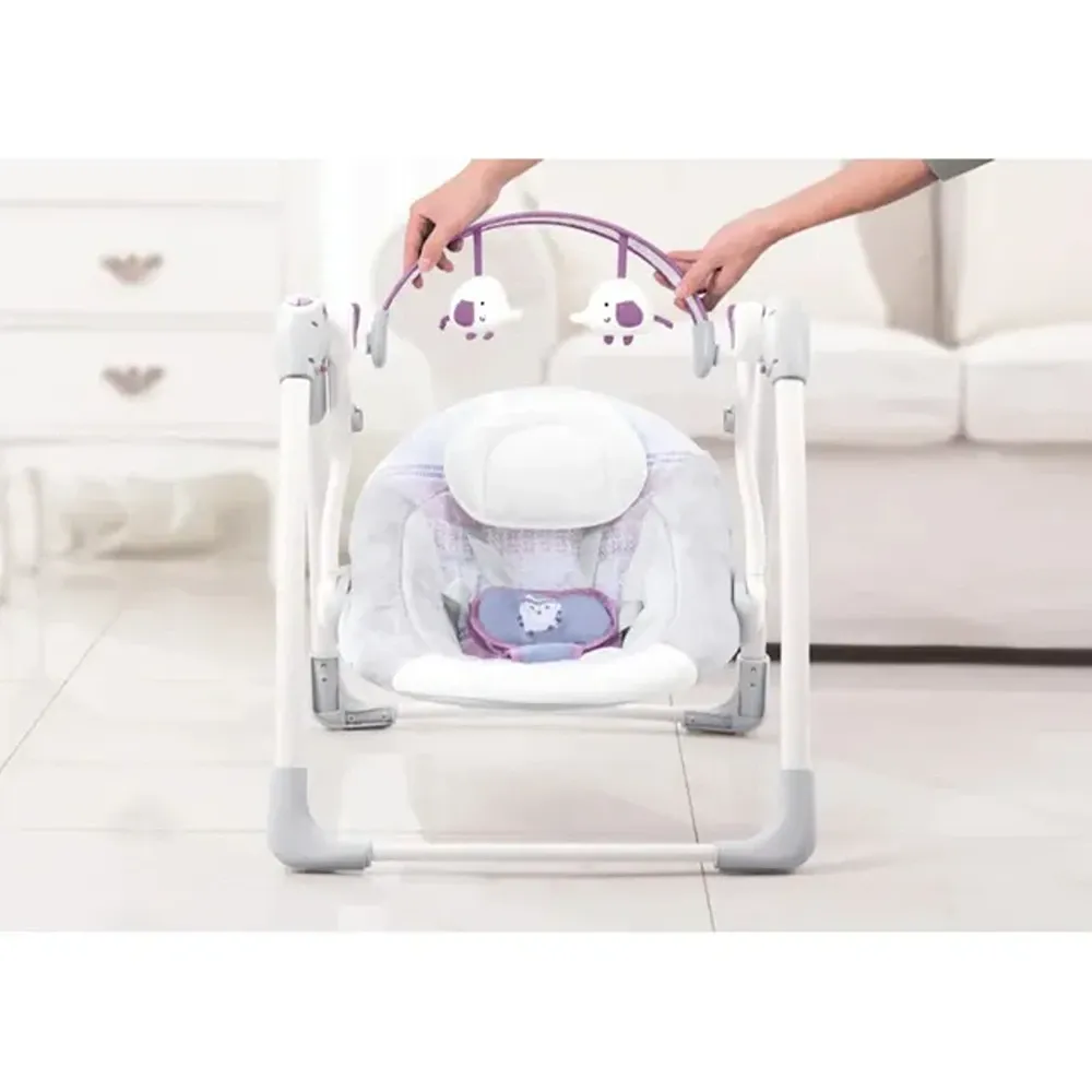 Mastela - Deluxe Portable Baby Swing - White