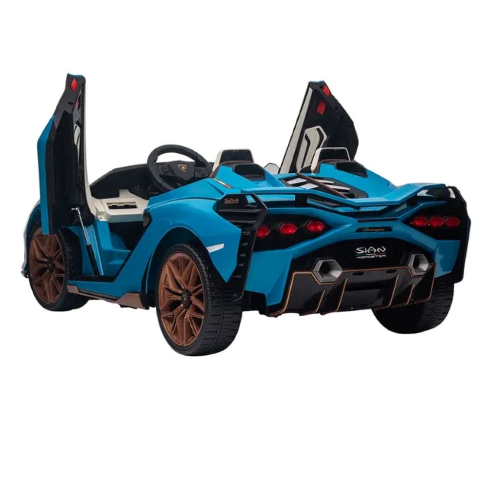 Factual Toys - Lamborghini Sian 2 Seater Official Licensed Ride On Car - Blue