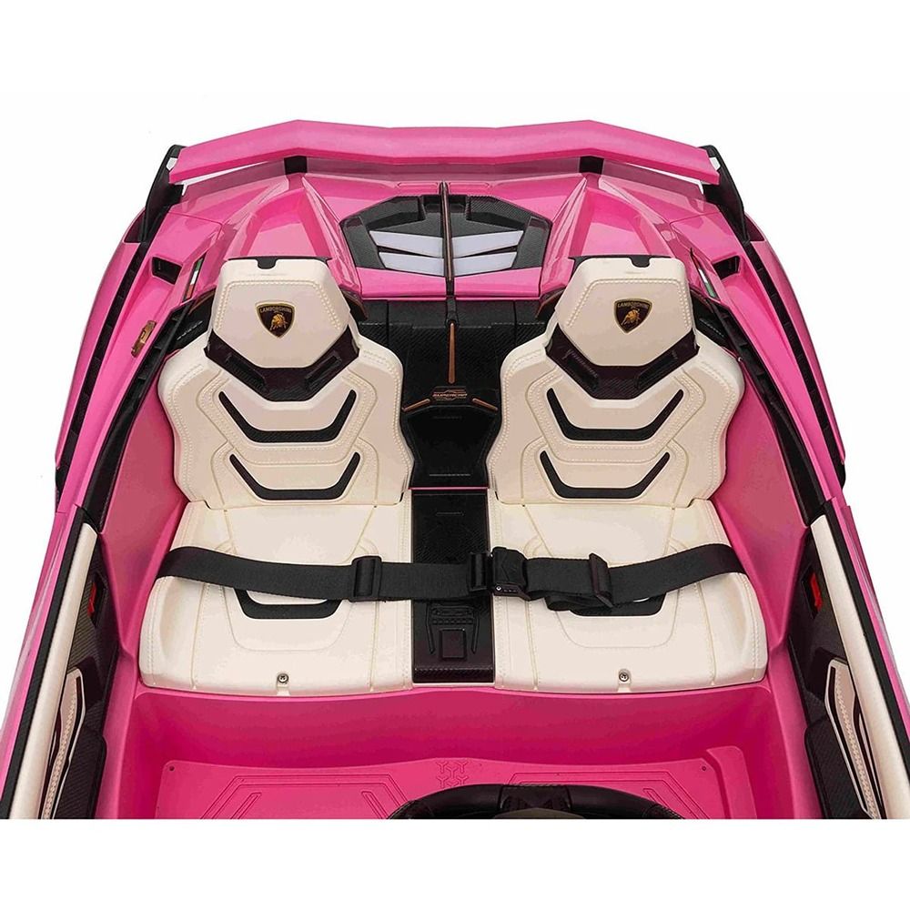 Factual Toys - Lamborghini Sian 2 Seater Kids Ride-On Car - Pink