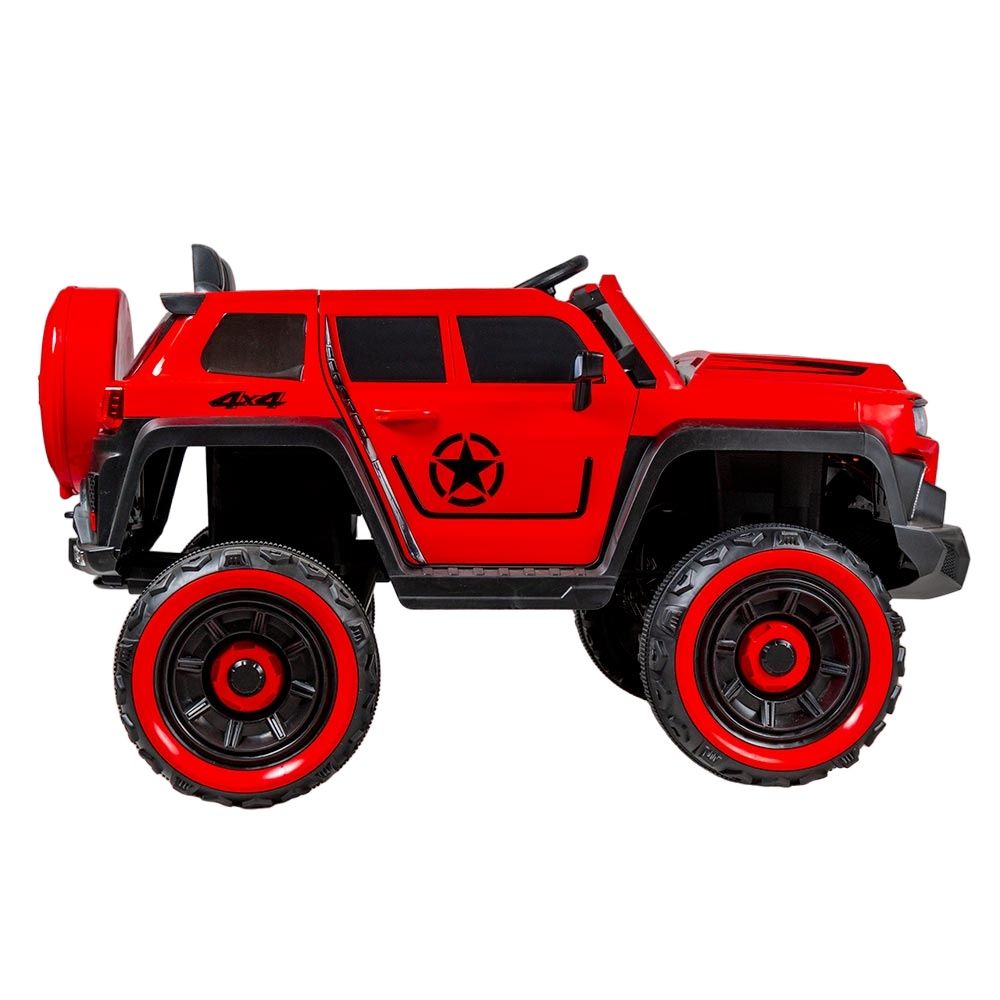 Factual Toys - Electric Ride-on Car W/ Remote Control - Red