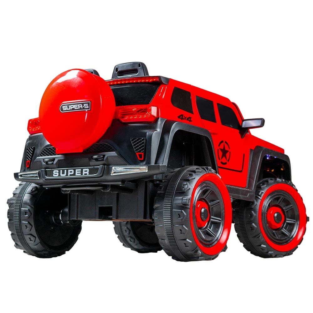 Factual Toys - Electric Ride-on Car W/ Remote Control - Red