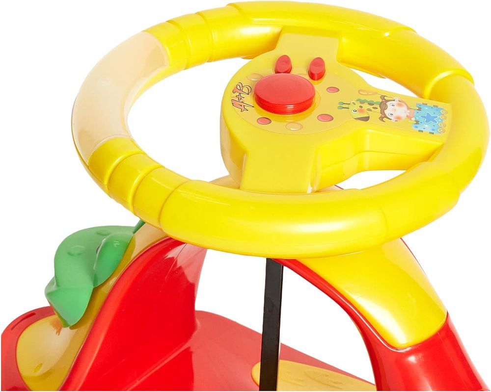 Factual Toys - Kids Swing Ride-On Car - Red