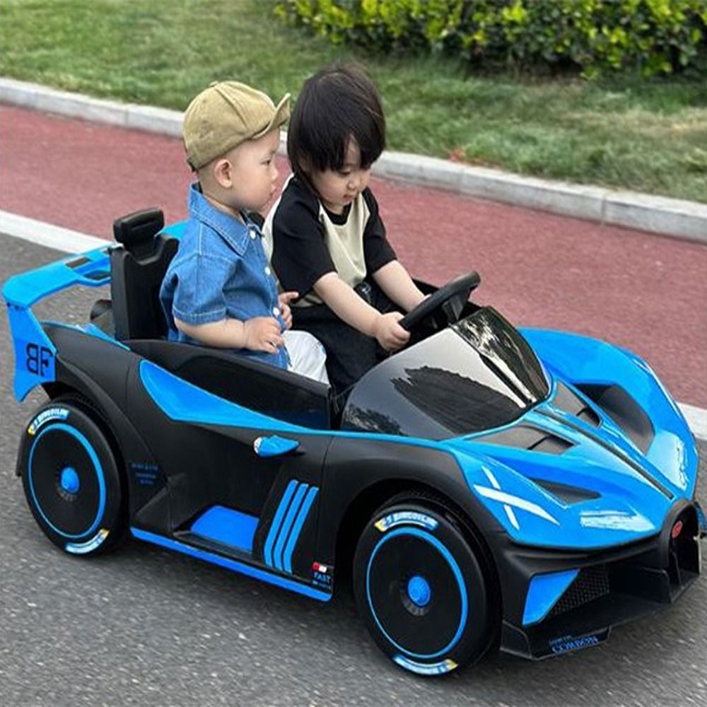 Factual Toys - Battery Operated Power Riding Car - 24V - Blue