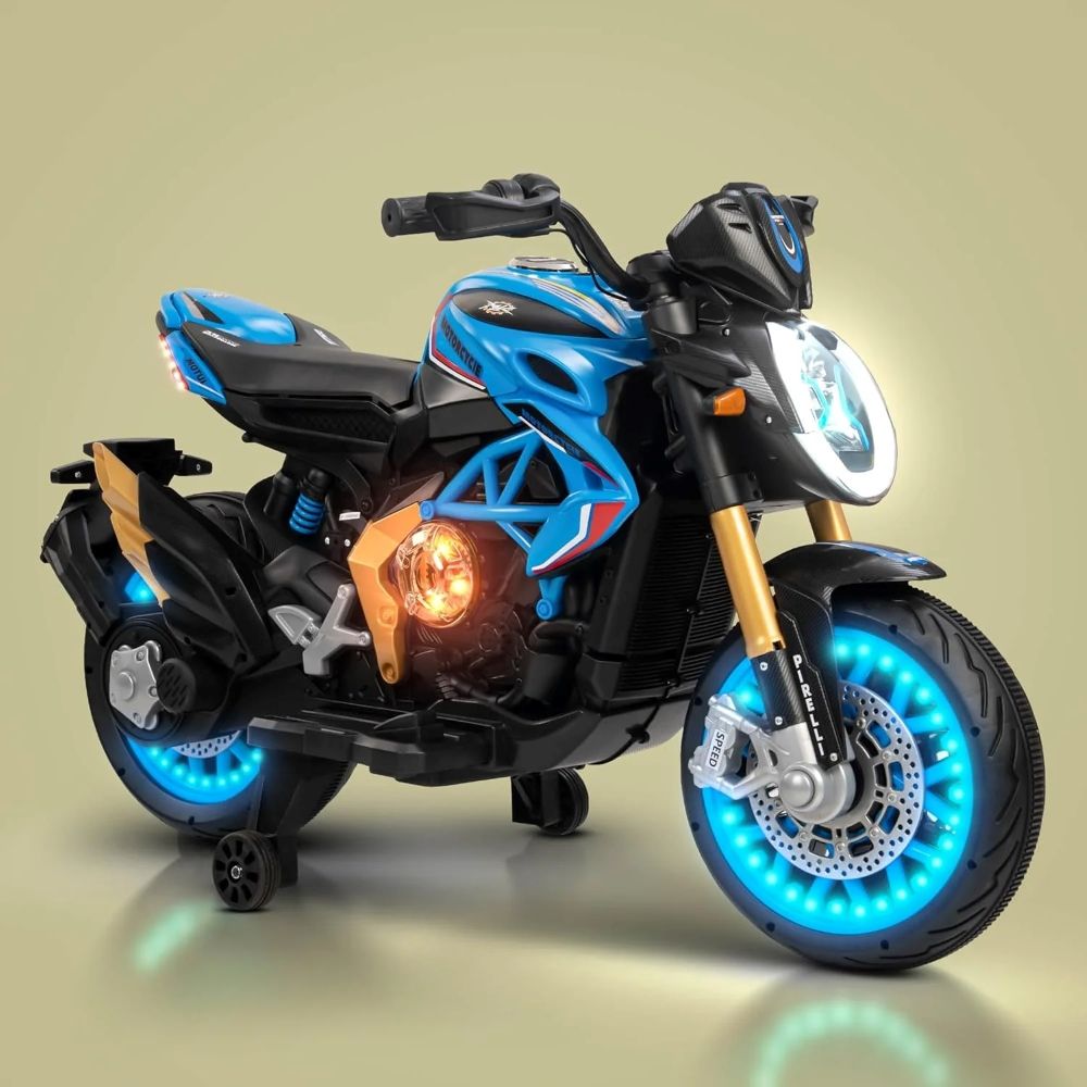 Factual Toys - Kids Electric Ride-On Superbike 12V - Blue