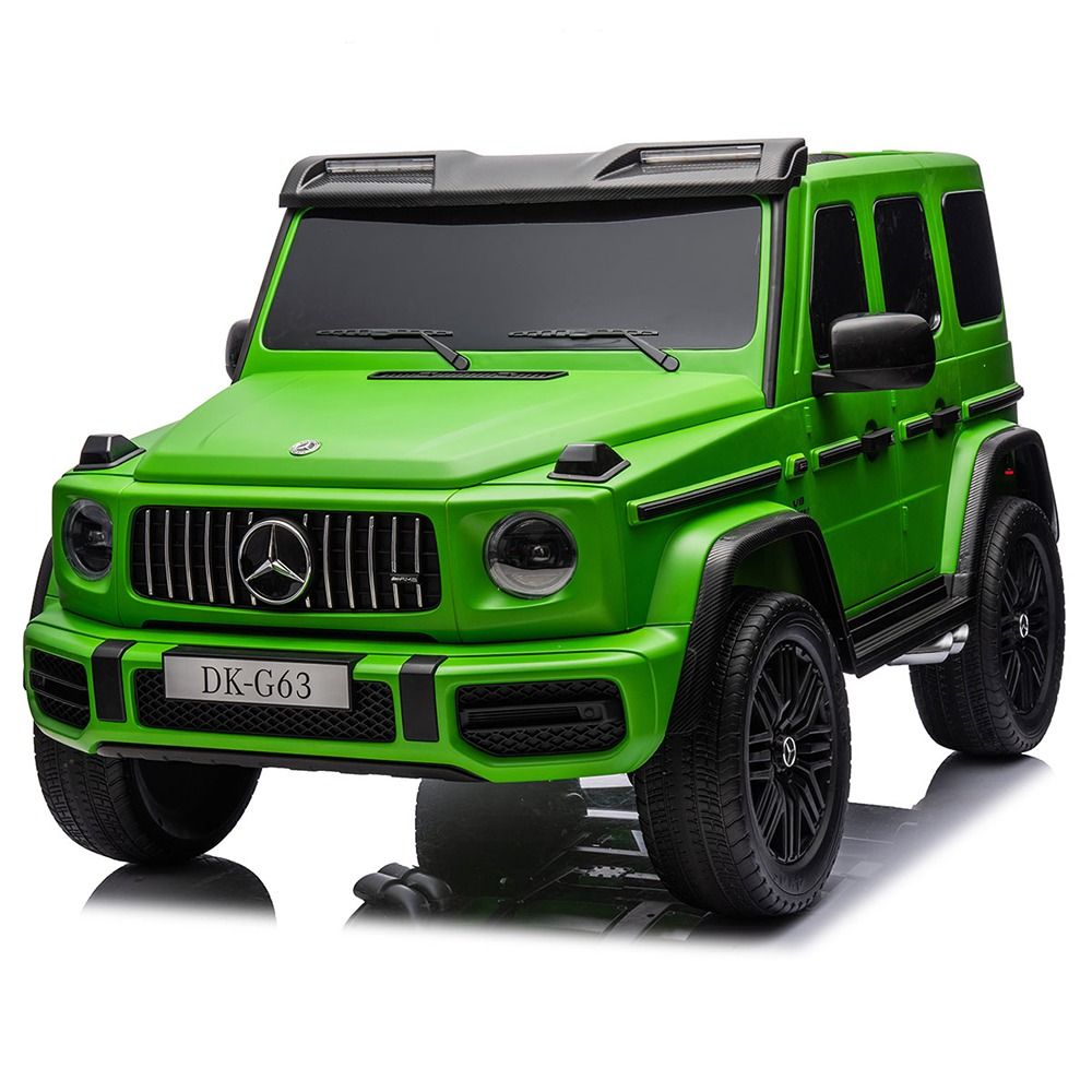 Factual Toys - G63 4x4 Mercedes-Benz Kids Ride-On Car - 12V - Painting Green