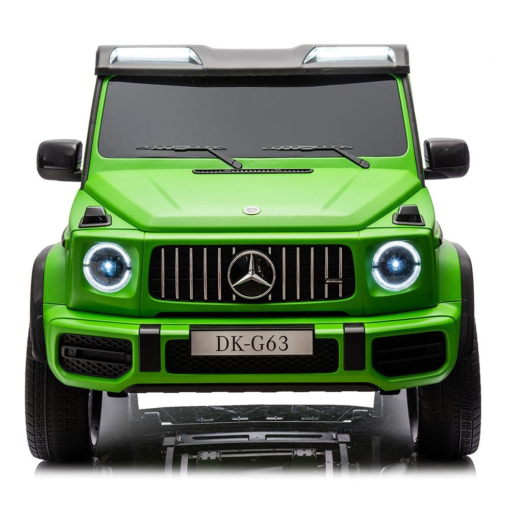 Factual Toys - G63 4x4 Mercedes-Benz Kids Ride-On Car - 12V - Painting Green