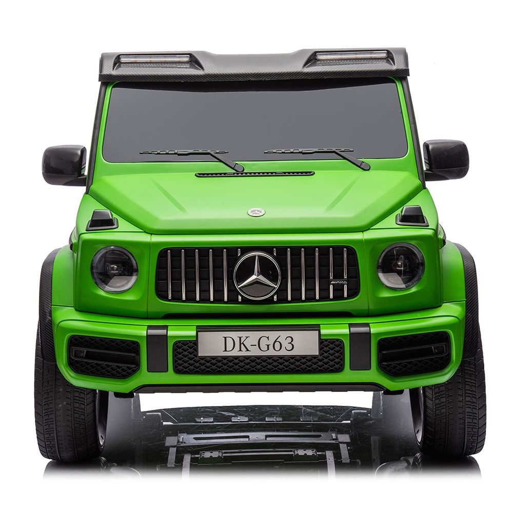 Factual Toys - G63 4x4 Mercedes-Benz Kids Ride-On Car - 12V - Painting Green