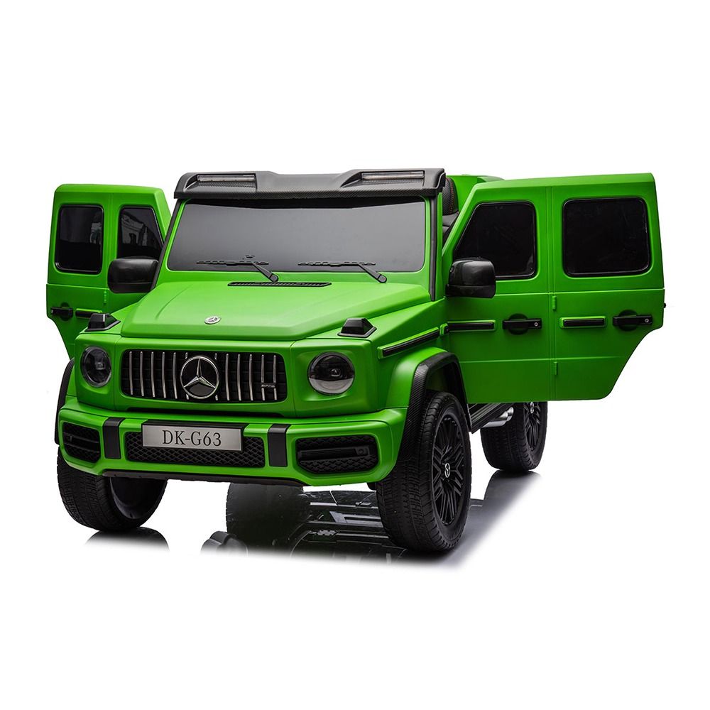 Factual Toys - G63 4x4 Mercedes-Benz Kids Ride-On Car - 12V - Painting Green