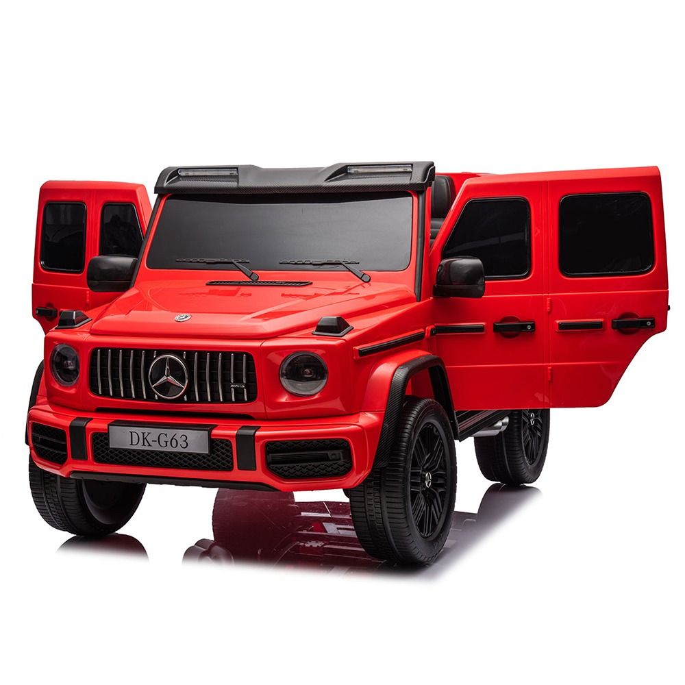 Factual Toys - G63 4x4 Mercedes-Benz Kids Ride-On Car - 12V - Red