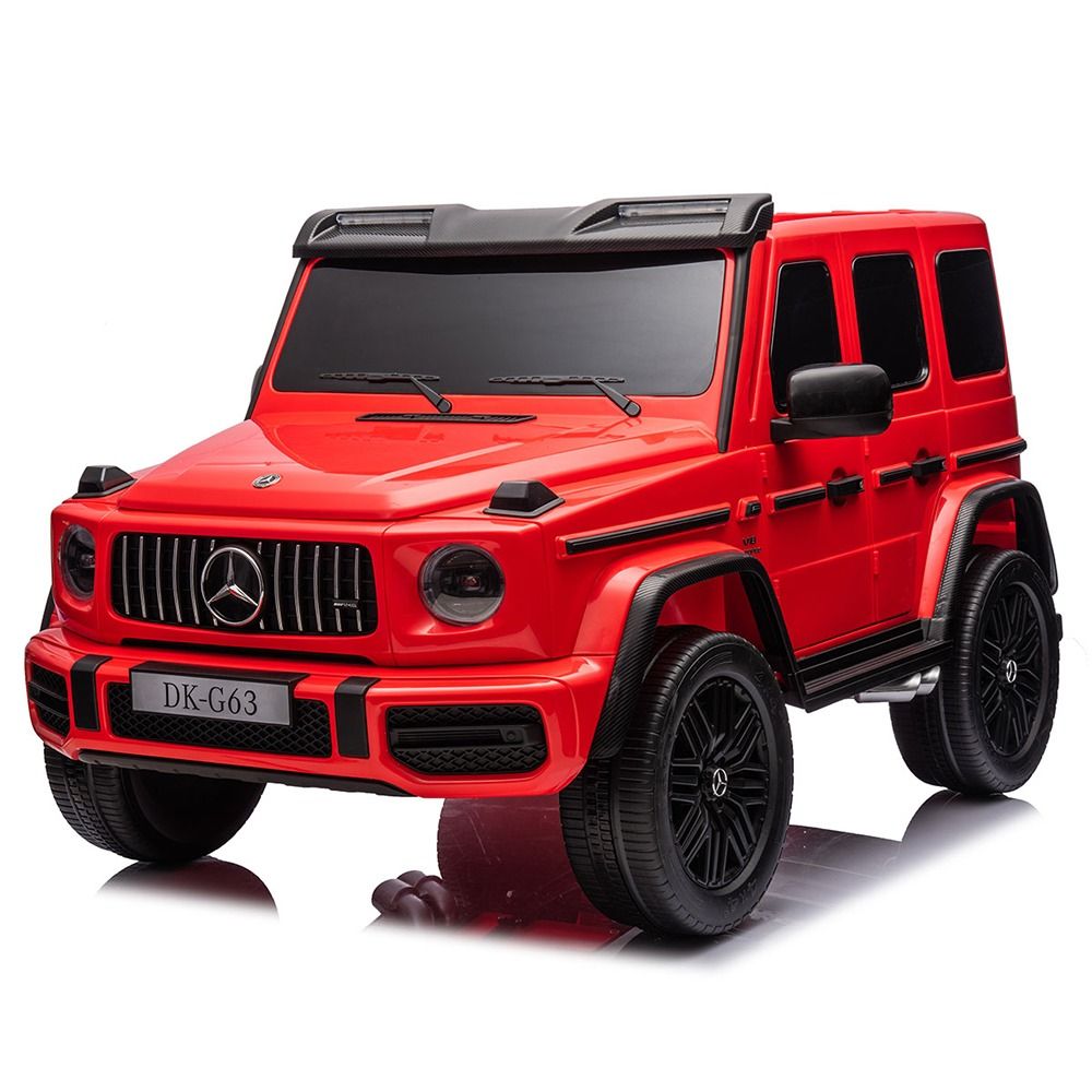 Factual Toys - G63 4x4 Mercedes-Benz Kids Ride-On Car - 12V - Red