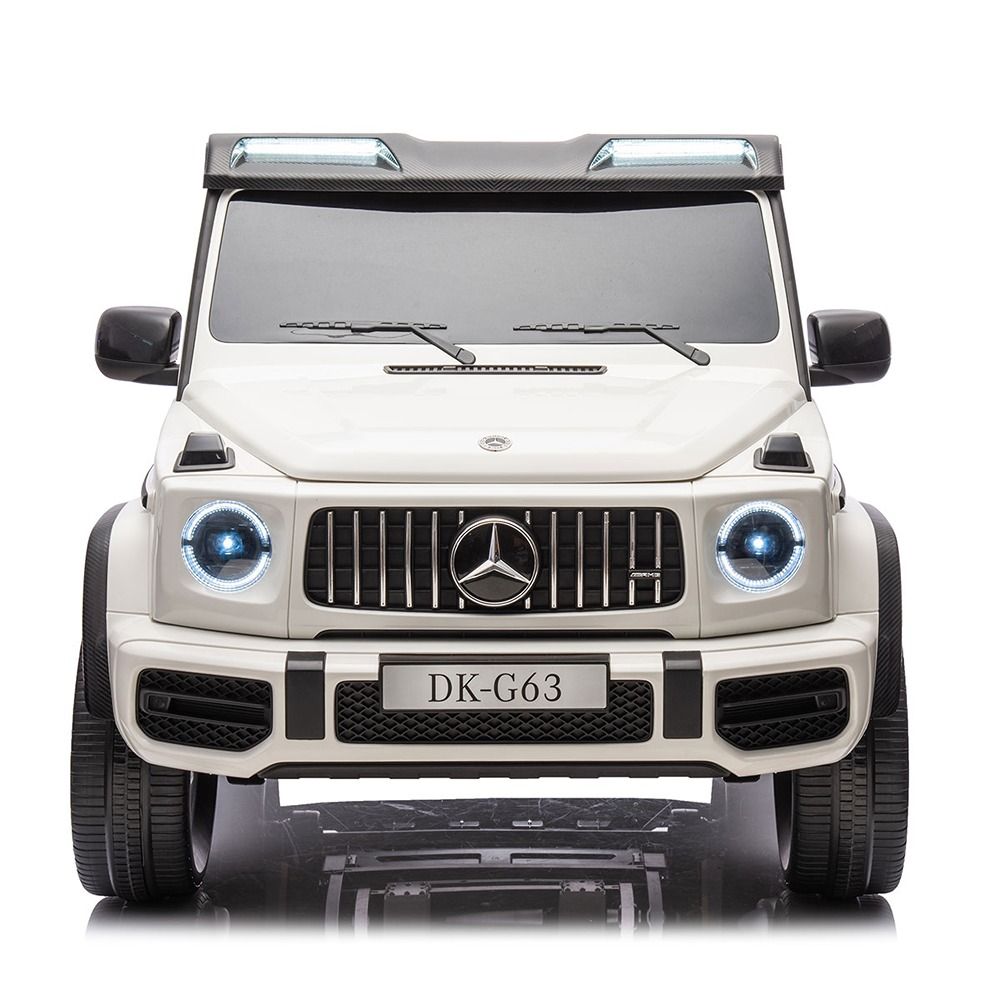 Factual Toys - G63 4x4 Mercedes-Benz Kids Ride-On Car - 12V - White