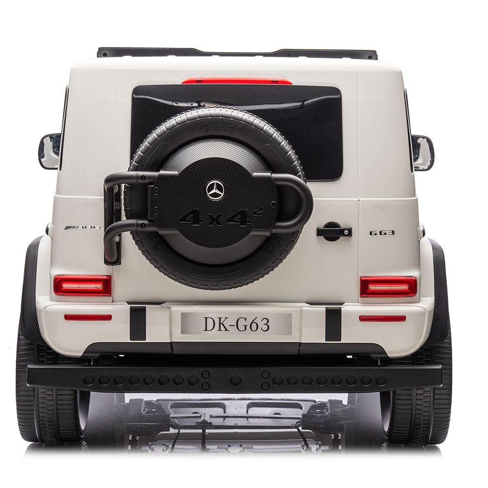 Factual Toys - G63 4x4 Mercedes-Benz Kids Ride-On Car - 12V - White