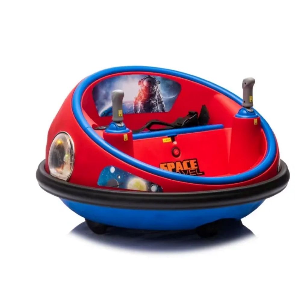 Factual Toys - Ride-On Bumper Car With Remote Control Indoor Vehicle - 6V - Red