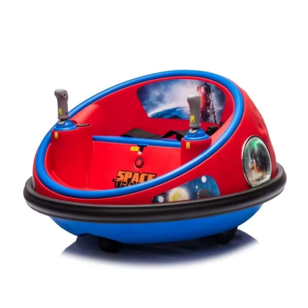 Factual Toys - Ride-On Bumper Car With Remote Control Indoor Vehicle - 6V - Red