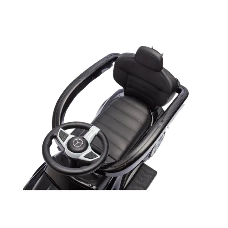 Mercedes-benz - Official Licensed C-Class Ride-On Push Car With Handle Best Gift For Kids - Black