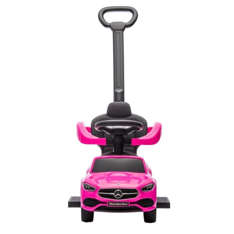 Mercedes-benz - Official Licensed C-Class Ride-On Push Car With Handle Best Gift For Kids - Pink